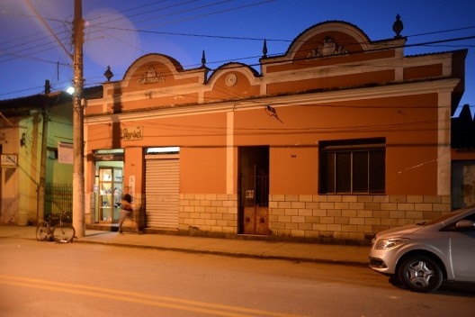 Edificação de interesse cultural no centro urbano de Matias Barbosa<br />Foto Fábio Lima 