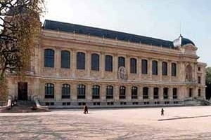 Grande Galeria da Evolução, Paris. Fachada principal