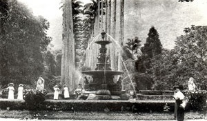 Fig. 5: Chafariz das musas - início século XX [Acervo Museológico do Jardim Botânico do RJ]
