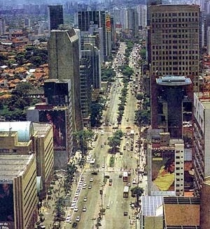 Operação Urbana Faria Lima: vista da paisagem de torres [SEMPLA/PMSP]