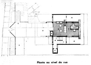 Res. Cunha Lima, 1958, planta [Acervo do Arquiteto]