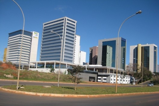 Setor bancário norte<br />Foto Aldo Paviani 