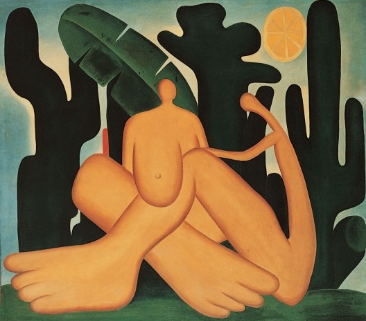 Tarsila do Amaral, Antropofagia, 1929<br />Imagem divulgação  [Coleção Fundação José e Paulina Nemirovsky]