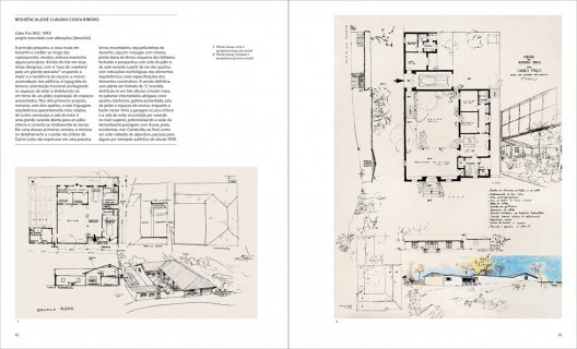 Páginas internas do livro <i>Carlos Leão: arquitetura</i>, organização de Jorge Czajkowski, Claudia Pinheiro, Sula Danowski e Roberto Conduru