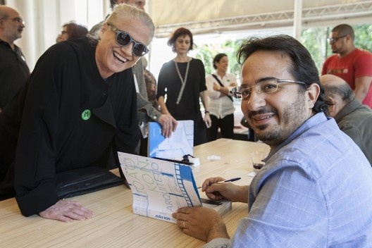 Vera Holtz e Fernando Serapião<br />Foto Fabia Mercadante 