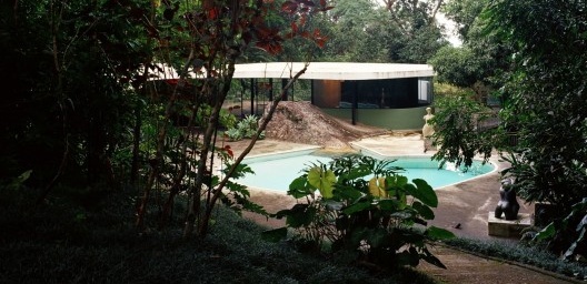 Casa das Canoas, Rio de Janeiro, arquiteto Oscar Niemeyer<br />Foto Nelson Kon 