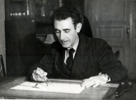 Manuel Sánchez Arcas. Moscú (1945) [Archivo de Mercedes Sánchez Cruz-López]