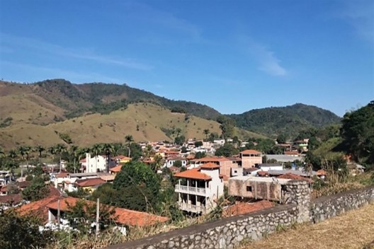 Vista panorâmica de Acaiaca MG<br />Foto dos autores, 2019 
