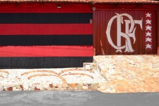 Arquitetura popular de Goiânia, detalhe da fachada<br />Foto divulgação  [acervo do autor]