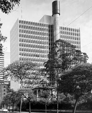 Banco Sul-Americano do Brasil [Acervo Digital Rino Levi / FAU PUC-Campinas.]