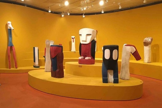 Exposição <i>Véio – a Imaginação da Madeira</i>, curadoria de Agnaldo Farias e Carlos Augusto Calil<br />Foto Abilio Guerra 