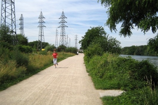 Parque Chemin de l’Ile, Nanterre<br />Foto Cecilia Herzog 