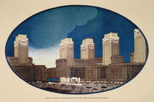 Perspectiva da Praça do Castelo, centro principal dos negócios<br />Imagem divulgação  [Cidade do Rio de Janeiro. Remodelação, extensão e embelezamento, 1926-30]