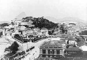 Glória em 1908<br />Foto de Maltta  [Arquivo da cidade do Rio de Janeiro]