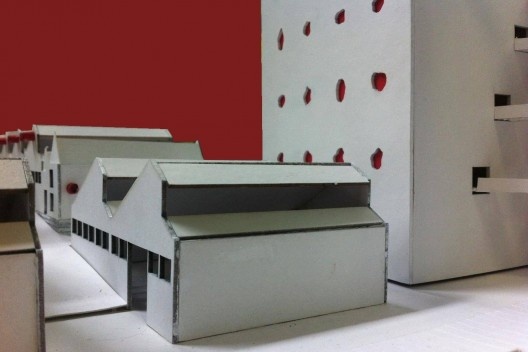 Sesc Pompeia, maquete de Lea Deniele, Lucia Lotufo e Vittorio Degli Innocenti, disciplina “Arquitetura no Brasil 2”, FAU Mackenzie<br />Foto Vittorio Degli Innocenti 