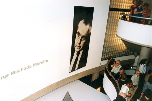 Exposição “Jorge Machado Moreira” no Centro de Arquitetura e Urbanismo do Rio de Janeiro. Curadoria de Jorge Czajkowski, março a maio de 1999<br />Foto divulgação  [CAU SMU PCRJ]