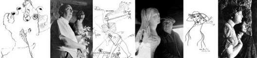 1. “Sólo la muerte”, Federico Garcia Lorca, 1934/ Neruda na Isla Negra/ 2. Agua sexual, FGL, 1934/ Neruda na Isla Negra/ 3. Joven y Marinero, FGL, 1934/ Matilde na Isla Negra<br />Foto 1. autor desconhecido/ 2. Manuel Solimano/ 3. Antonio Quintana 