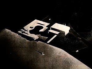 Hotel de Transito da Aeronáutica, foto da maquete [arquivo pessoal do arquiteto Milton Ramos]