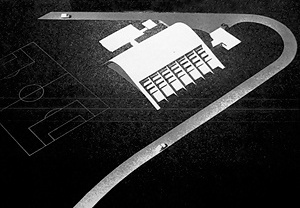 Ginásio Poliesportivo do Cassab [arquivo pessoal do arquiteto Milton Ramos]