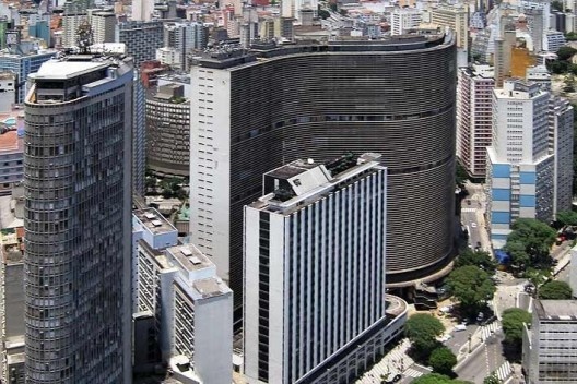 Edifício Copan, São Paulo. Arquiteto Oscar Niemeyer<br />Foto Victor Hugo Mori 