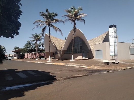 Centro Cívico de Miguelópolis, Miguelópolis SP, anos 1970. Arquiteto José Luiz Leporace Silva<br />Foto Mauro Ferreira 