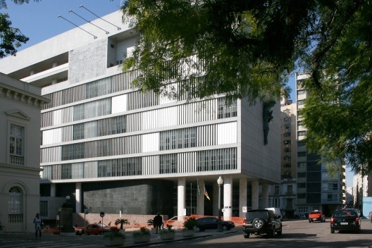 Restauração Palácio da Justiça, Carlos M. Fayet, 2000/2003<br />Foto Abilio Guerra 