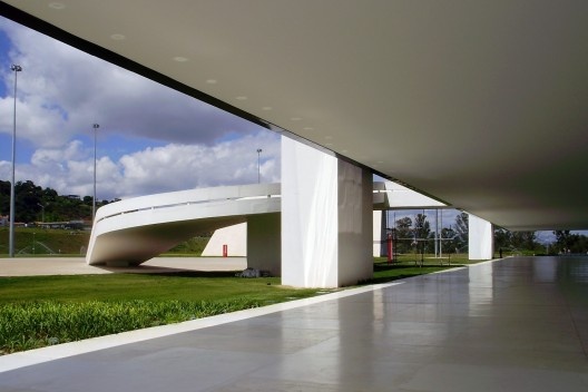 Cidade Administrativa de Belo Horizonte, arquiteto Oscar Niemeyer<br />Foto Abilio Guerra 
