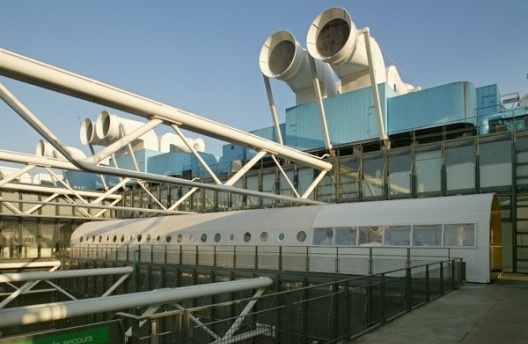 Shigeru Ban's temporary studio, Paris, France, 2004 [shigerubanarchitects.com]