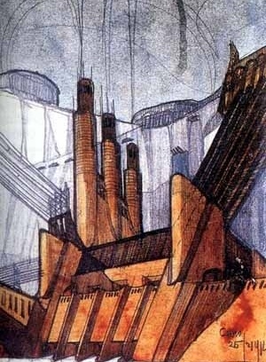 Cita Nuova, Antonio Sant´Elia, 1914