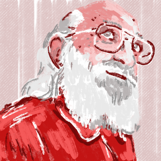 Paulo Freire (Recife, 1921 - São Paulo, 1997)<br />Ilustração Ana Carolina Buim Azevedo Marques 