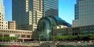 World Financial Center, Nova York. Arquiteto Cesar Pelli [Cesar Pelli & Associates Architects]
