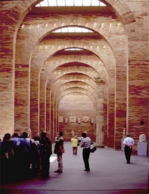 Museu de Arte Romana, Mérida. A nave principal