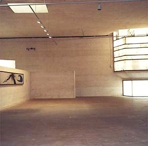 Fundação Pilar e Joan Miró, Palma de Mallorca. Vista interna do bloco de exposições