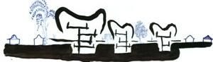 Croquis corte projeto