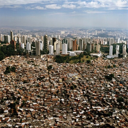Vista aérea de São Paulo<br />Foto Nelson Kon 