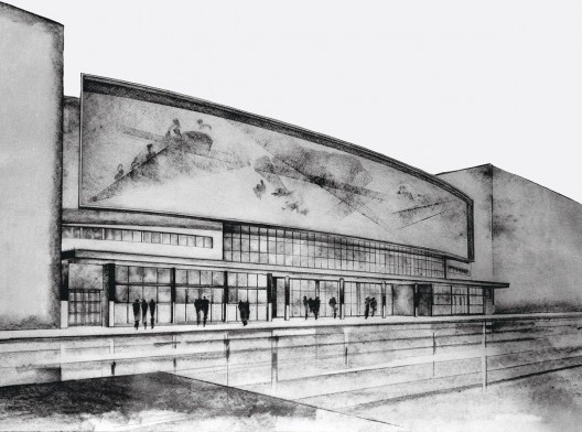 Teatro Cultura Artística, São Paulo, 1942-1943. Arquitetos Rino Levi e Roberto Cerqueira César<br />Imagem divulgação  [Acervo digital Rino Levi]