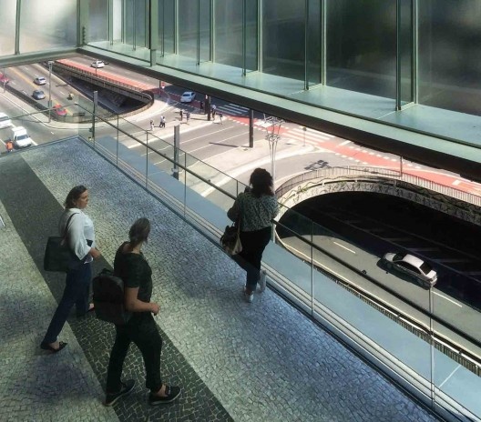 O novo edifício do Instituto Moreira Sales na Avenida Paulista