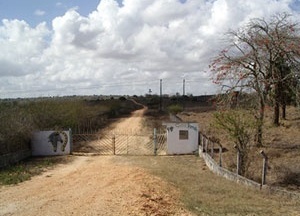 Entrada de Cabo Verde<br />Foto Ana Carolina de Souza Bierrenbach 