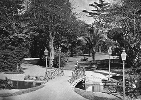 Passeio Público do Rio de Janeiro<br />Foto Marc Ferrez 