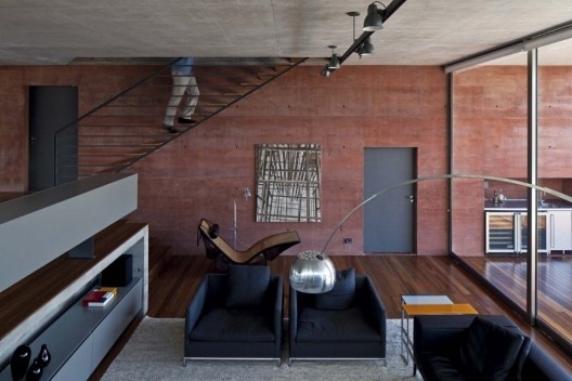 Casa Boaçava, São Paulo, 2009-2011, Una Arquitetos<br />Foto Leonardo Finotti  [Acervo Una Arquitetos]