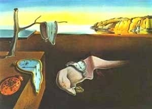 Temporalidade individual. Obra de Salvador Dali