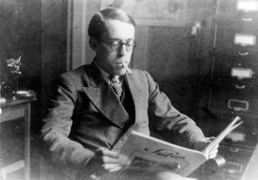 Sérgio Buarque de Holanda em Berlim, 1929<br />Foto divulgação  [<i>Revista do Brasil</i>, ano 3, n. 6, 1987]