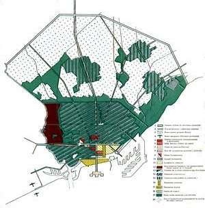 Plan Maestro de Buenos Aires. Arquitectos Le Corbusier y Pierre Jeanneret, con colaboración de Jorge Ferrari Hardoy y Juan Kurchan, 1938-1940 [Corporación Puerto Madero]