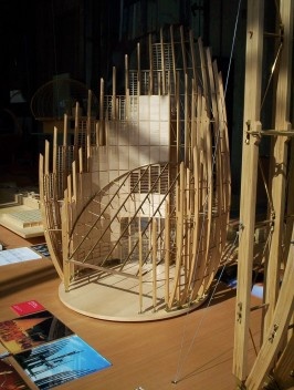 Tjibaou Cultural Centre Model<br />Foto mishmoshimoshi/gabi  [Wikimedia Commons]