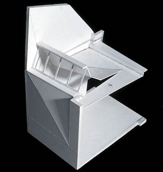 Maquete do Módulo das exposições temporárias<br />Foto Daniel Malhão 
