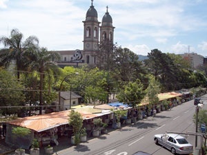 Avenida Rio Branco atualmente<br />Foto autores, 2005 