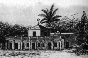 Desenho de Theodoro Pettcke, retratando a Sotéia em 1869 [ver nota 11]