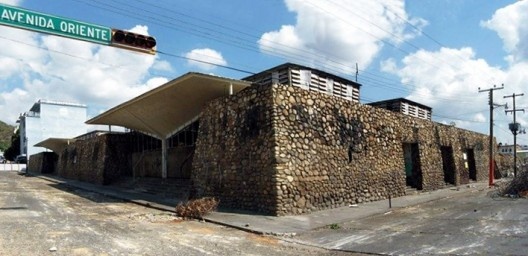 Mercado Municipal Belisario Dominguez, Arriaga, México, antes da demolição<br />Foto divulgação 
