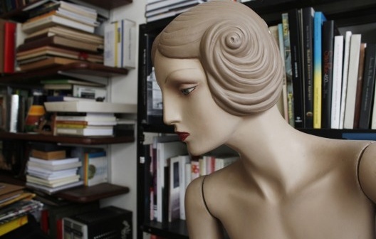 At the library, São Paulo, 2010<br />Foto Boris Kossoy 