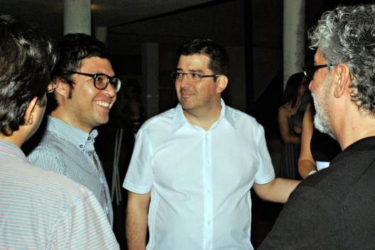 Patricio Mardones Hiche, Mario Figueroa e Marcio Kogan<br />Foto Thomas Bussius 